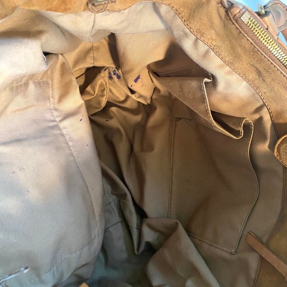 J. Crew Saddle Brown Leather Tote - Picture 6 of 8